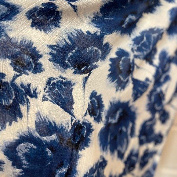 Billabong Woman’s Blue/off white Floral Maxi Dress Size:Small summer/beach - Picture 10 of 14